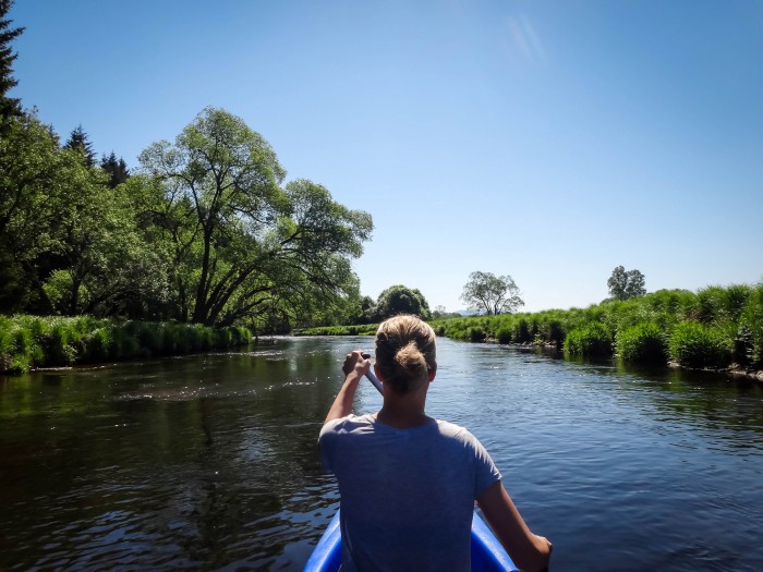 Moldau Kanu Trip