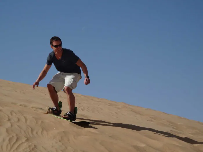 Dubai Sandboarding