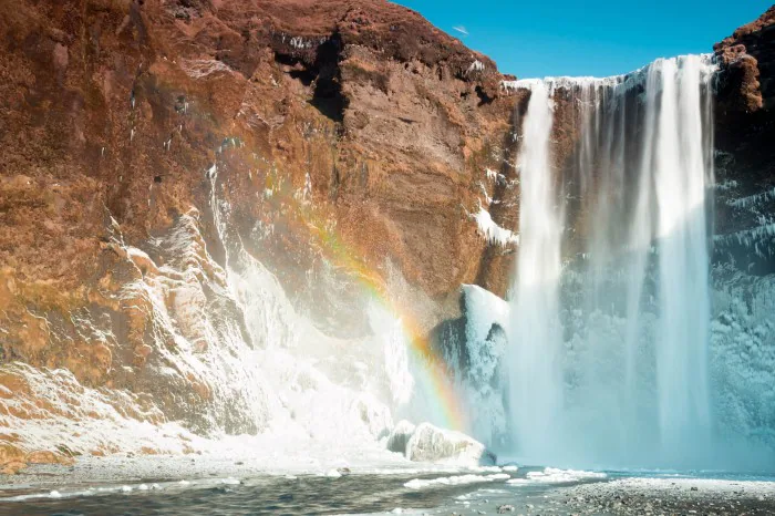 Island skogafoss