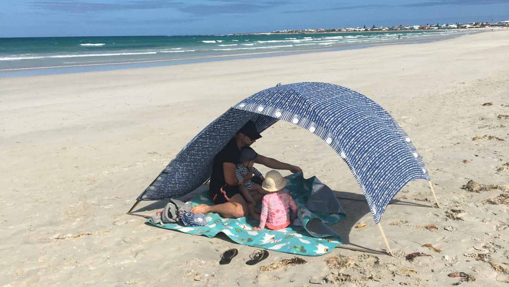Unser Sonnenschutz für die ganze Familie auf Reisen - Mit UV Shirts und  Suntent - little travel family - Mit Kindern rund um die Welt reisen